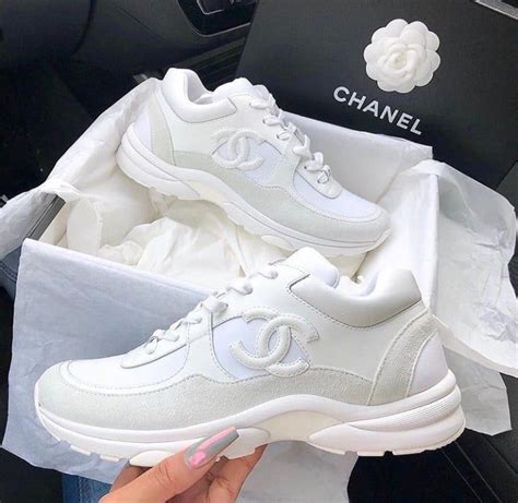 chanel oberlin white shoes|Chanel shoes and sneakers.